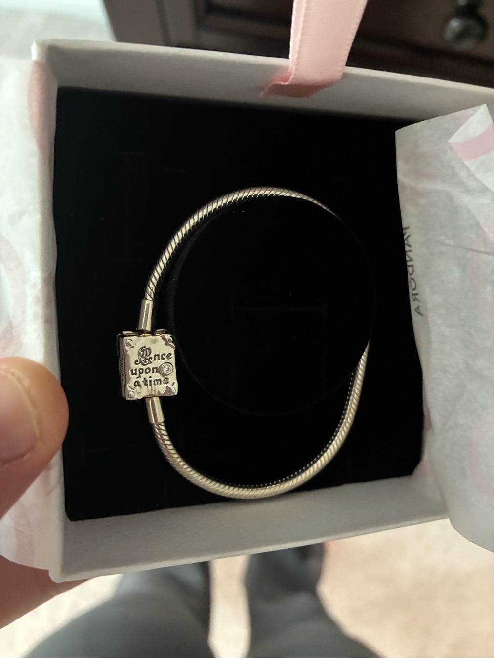 Disney x Pandora Storybook Charm Bracelet Size 19cm